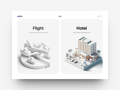 onAir Flight and Hotel Booking Concept booking flight hotel illustration product design sigma design system skeuomorphism travel ui ui design uidesigner ux