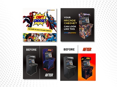 Game on Graphics | Google Ads ads arcade branding comics design game google ads graphic design social media