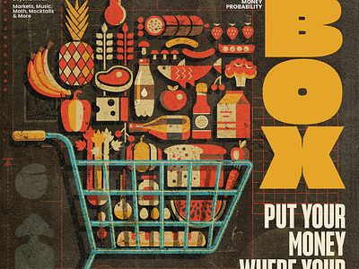 Murray & Luckbox X Ian Murray conceptual cover design editorial food magazine