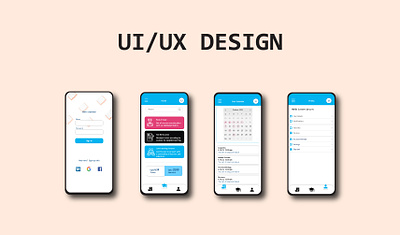 Online Tutor Search app ui ux design adobe xd app design app ui design figma graphic design mobile app mobile app design uiux uiux design user interface