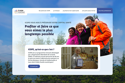 Websites for Seniors design elderly figma graphic design health interface senior ui ux webdesign website