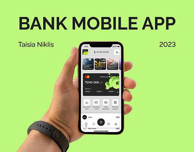 Bank mobile app bank banking mobile mobile app ui uiux design