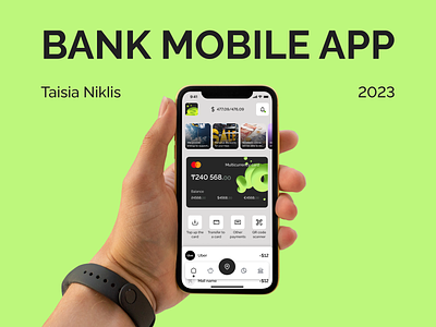 Bank mobile app bank banking mobile mobile app ui uiux design