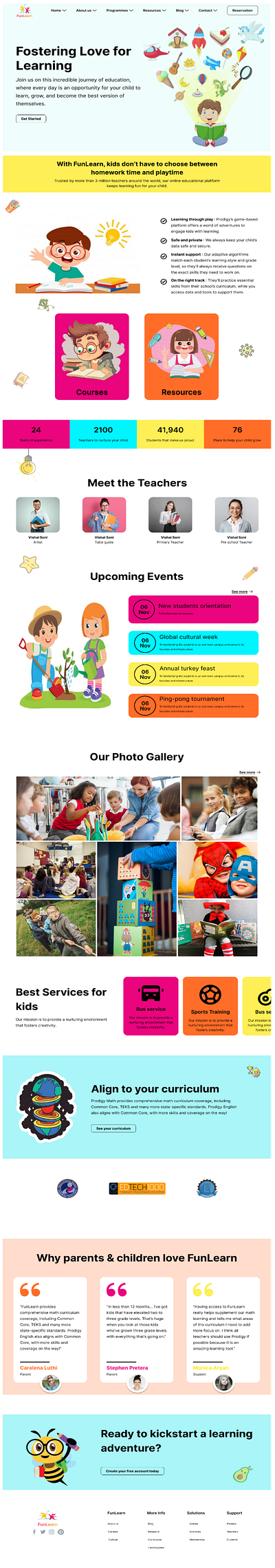 Child educational website children children education website creative webdesign daily webdesign education organisation freelancer webdesign kids kids website kindergarden landing page nursery website layout pre school school school kindergaedwn theme ui ui design ux design