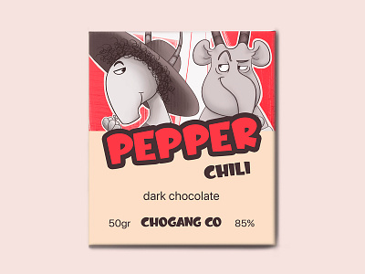 Chocolate Gang. Packaging. Character design. animals bitmap branding cartoon character character design chili pepper chocolate craft creature design cute illustration design emotions graphic design illustration motion graphics packaging photoshop stylish stylization