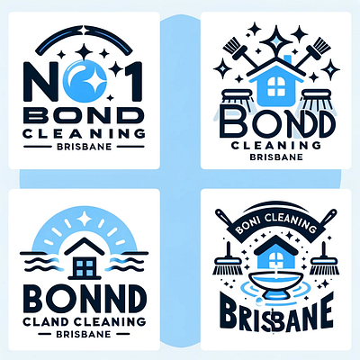 No1 Bond Cleaning Logo Design bondclean branding carpetcleaning design fleatreatments housecleaning logo pestcontrol