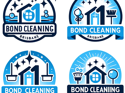 No1 Bond Cleaning Logo Design bondclean branding carpetcleaning design fleatreatments housecleaning logo pestcontrol