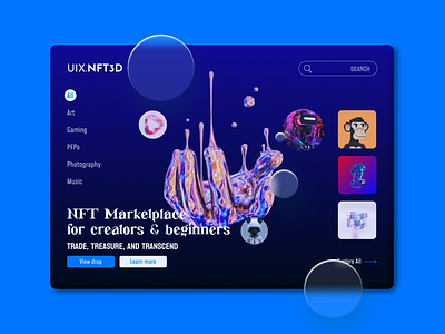 uix.nft3d ux