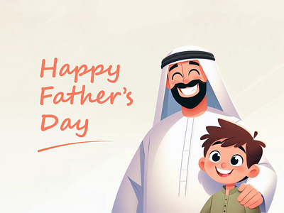 Happy Father's Day Illustration lifestyle