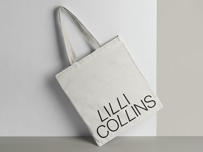 Lilli Collins Branding branding business card canvas bag corporate design download identity logo mockup mockups psd stationery template typography