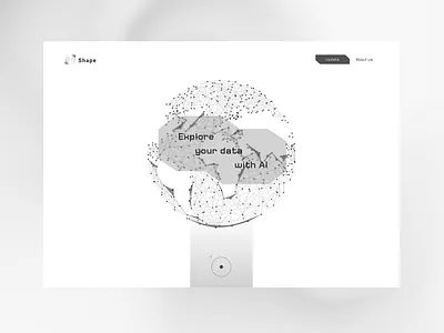 Shape 3d animation app branding concept design graphic design home page landing landing page logo motion graphics new ui ui design ux web web design web ui website