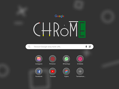 Google chrome black chrome figma google motion graphics redesign ui web design