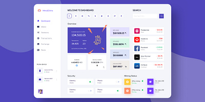 Banking Dashboard app branding dashboard design dribbble graphic design illustration logo ui vector