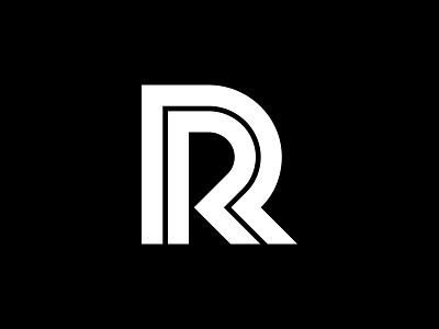 Letter R Logo Mark abstract design letter lettering lettermark line logo logo design logo designer logodesign logomark logos mark minimal minimalism minimalist modern negative space simple typing
