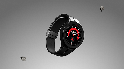 Galaxy Watch5 Pro 3d after effects animation branding cg cinema 4d motion motion design motion graphics pr product watch