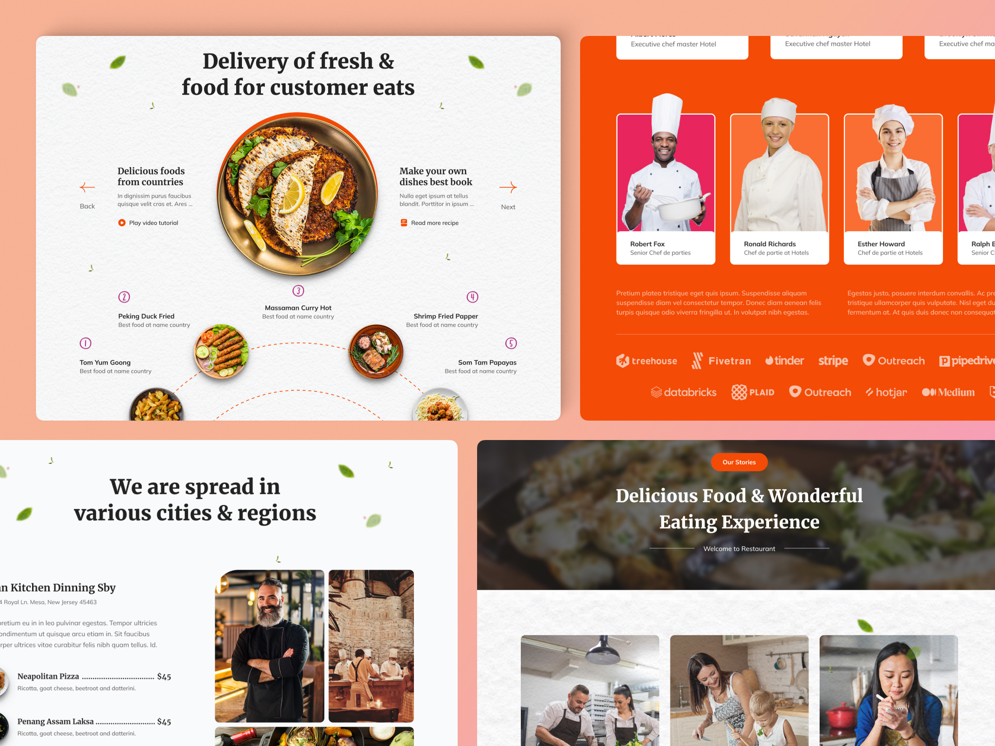Galactic - Page of Restaurant Landing Page branding design hero home hypocreate indonesian landing page minimal minimalism page reservations restaurant restaurant website ui ui kit uiux ux web web design website