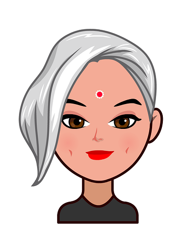 Bindi Design for HikeMoji adobe illustrator artist design digital art graphic design illustration