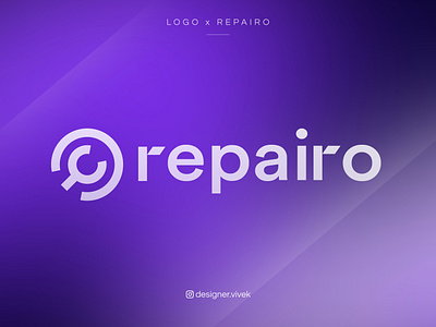 Repairo Logo and Identity branding design graphic design icon identity design illustration logo symbol symbol icon ui