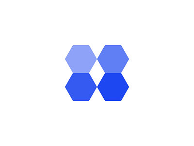 Hexagon - Logo Design Concept blue brand brand design branding design gradient graphic design harmony hexagon illustration logo logo concept logo design minimalist modern shade startup tech technology vector