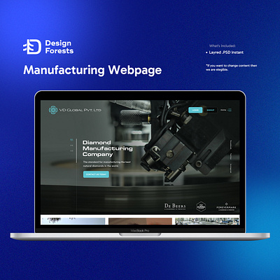 Manufacturing Web Design