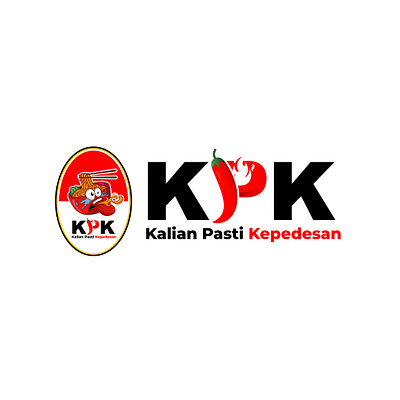 Kalian Pasti Kepedesan Logo boil eat hot logo noodle