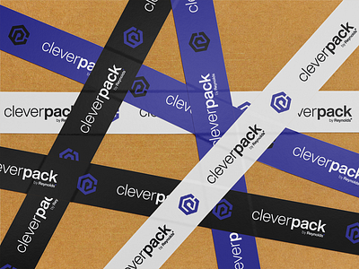 CleverPack - Packaging Tape brand design brand identity branding cleverpack design graphic design mockup packaging reynolds press reynoldspress tape