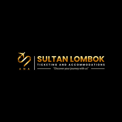 Sultan Lombok Logo accomodation design guide logo tour travel travelling