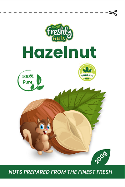 Hazelnut Product Packaging Design 3d animation branding graphic design logo motion graphics ui