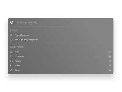 Search Modal Component branding darkmode dashboard dropdown figma lightmode search ui ui design uiux ux design