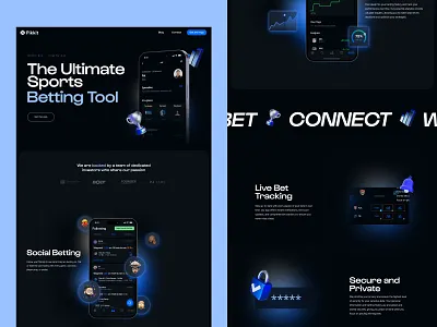 Pikkit Website Home Page 3d branding design graphic design home page interaction design interface landing page sports sports betting ui user experience user interface ux web web design web marketing web page website website design