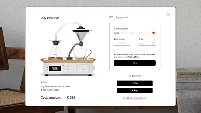 Daily UI - Day 2: Credit Card Checkout accessories card checkout coffee design figma pay payment ui web