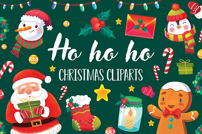 Christmas Cute Cliparts Design christmas clipart designs gifts gingerbread man holidays merry santa snowman tmas cute cliparts winter xmas