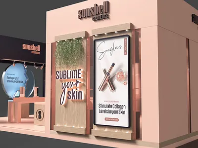 Event Marketing | LED Backdrops Booth 3d advertising banners branding exhibition product design