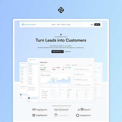 SaaS Landing Page app branding design landing page logo saas saas landing page ui ui design ux web web design website website design