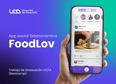 Trabajo de Graduación UX/UI (Bootcamp UDD) — FoodLov branding graphic design logo prototipe ui ux ux research