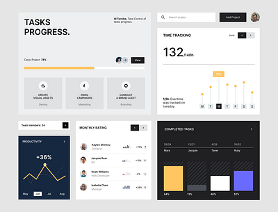 UI Design business clean color company daily dashboard data design dribbble figma layout ui ux web web design website