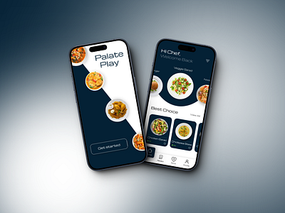 Palate Play app app design app designing apps contact delivery app design designer figma food app fresher illsu illustration mobile ui