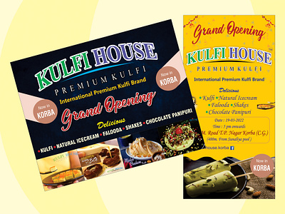 Kulfi Shop 3d animation branding gayatri graphics graphic design logo motion graphics ui