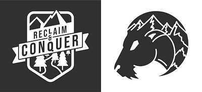 Reclaim & Conquer branding graphic design logo