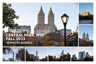 Central Park, NYC: Fall 2023 Photo Bundle digital publication photo bundle photography print publication publication stock photography travel photography