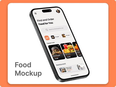 Food Mockup 3d animation branding graphic design logo mockup mockup design mockups motion graphics ui ui designer ui treand uiconcept uicontant uidesign uiux uiux design uiux designing uiux optimization uxui