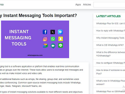 What is Instant Messaging Tools? instant messaging tools top 15 instant messaging apps