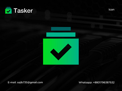Taker | A Task Management App logo and branding design app icon app logo app logo design brand design branding logo logo designer logo idea modern logo task task management task management app task management app logo