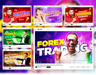 YouTube Thumbnails banner design branding facebook post graphic design graphic designer instagram post social media social media post thumbnails thumbnails design youtube youtube banner youtube thumbnails youtuber