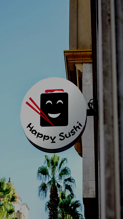 Happy Sushi Presentation brand design brand designer brandidentity branding logo logo design