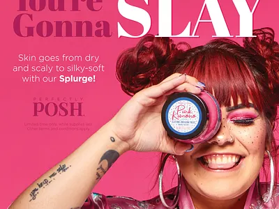 My Favorite Posh Ads advertising branding design graphic design illustration marketing typography vector