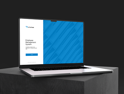 rVision (RMS), human resource and project management system blue branding clean corporate design enterprise graphic design illustration login logo minimal signin signup typography ui ux web design