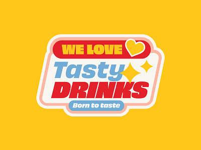 Badge/Sticker design - Pop Burgers badge branded branding brands colorful design fast food graphic design identities illustration logo restaurant stars sticker stickers street food typography vector