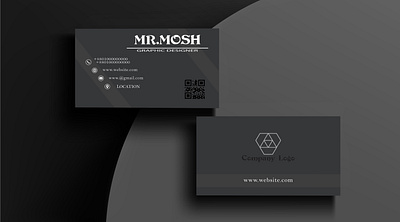 Business Card Design adobe illustrator brand identity branding business card deasign graphic design minimalism professional simplicity visual identity