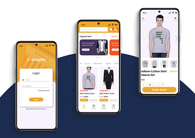 Shopping App design app design branding creativity design e commerce graphic design illustration logo marketing ui ui animation user interface ux vector web design